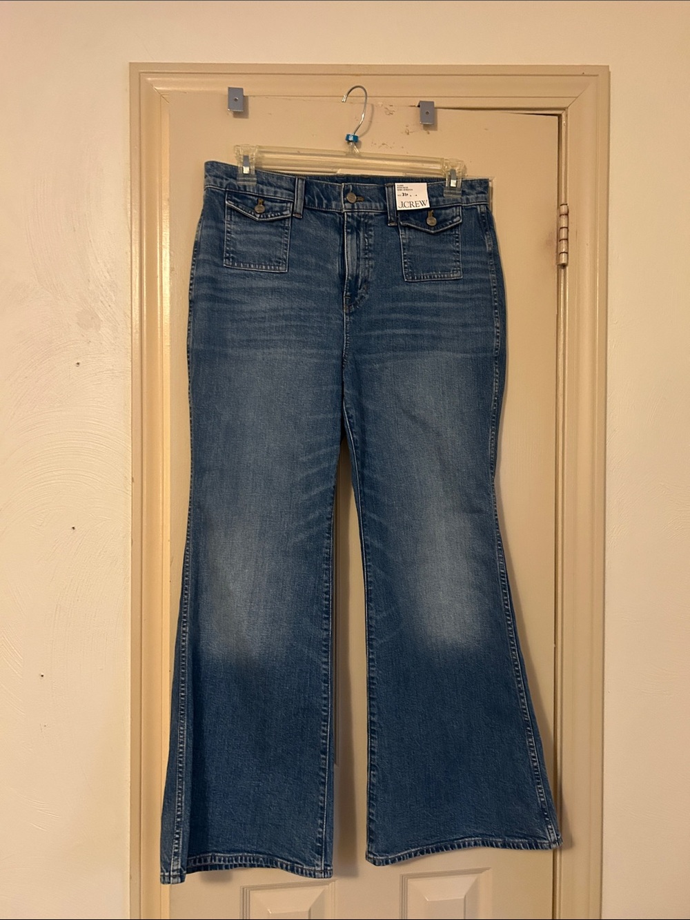 J. Crew Women's Medium Blue Flare Jeans